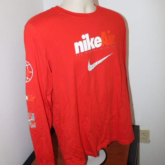 Nike Long Sleeve Nike Air T-Shirt - Picture 2 of 4